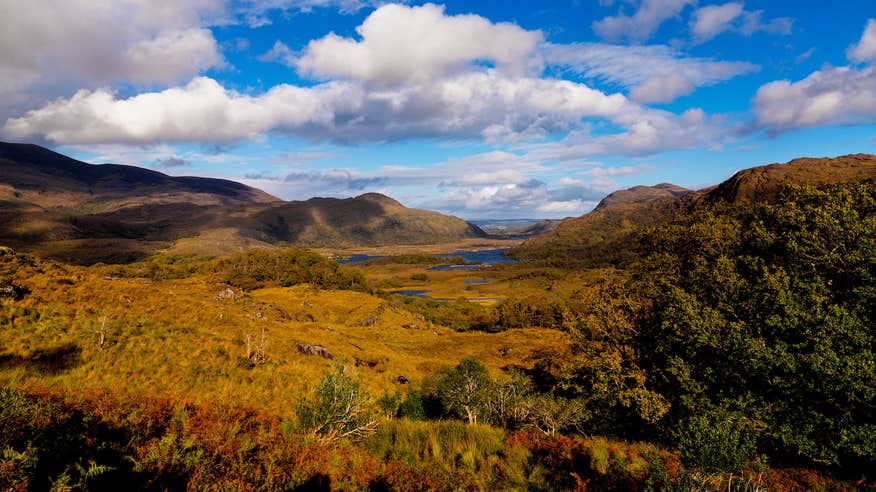 Ladies View in Killarney, County Kerry.